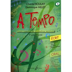 A Tempo – Partie Ecrite – Vol.5 BOULAY CHANTAL