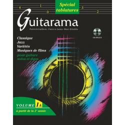 Guitarama Vol.1A En Tablatures GUILLEM P. / KHALIFA M. / JANIA P.