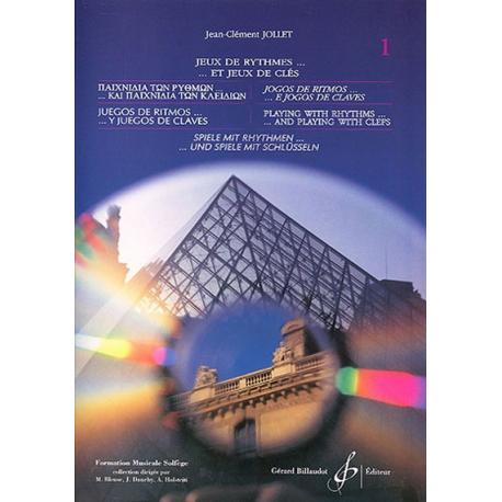 Jeux De Rythmes Et Jeux De Clés – 6 Langues – Im1 – Vol.1 JOLLET JEAN-CLEMENT