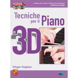 Tecniche Per Il Piano 3D+Dvd CUTULI ANDREA