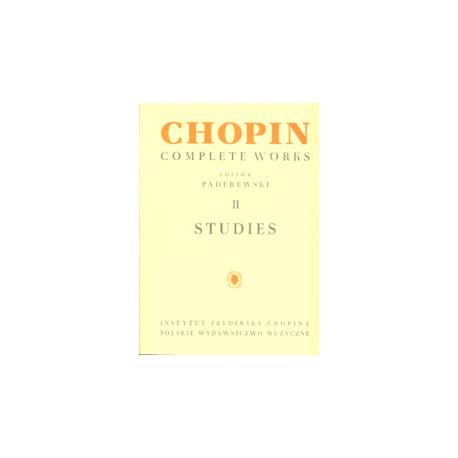 Etudes CHOPIN FREDERIC / PADEREWSKI