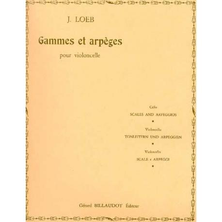 Gammes Et Arpèges LOEB J.