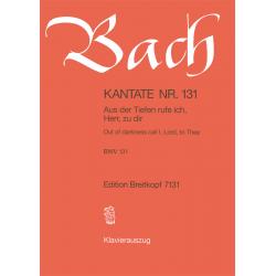 Kantate 131 Aus Der Tiefe Ruf BACH JOHANN SEBASTIAN