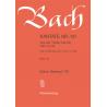 Kantate 131 Aus Der Tiefe Ruf BACH JOHANN SEBASTIAN