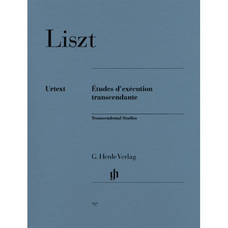 Transcendental Studies LISZT FRANZ