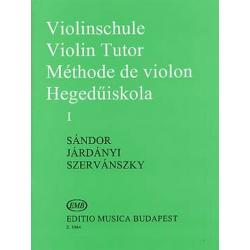 Violinschule 1 (Hegeduiskola) (Sandor/Jardanyi/Szervansky) SANDOR, JARDANYI, SZERVANSKY