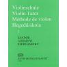 Violinschule 1 (Hegeduiskola) (Sandor/Jardanyi/Szervansky) SANDOR, JARDANYI, SZERVANSKY