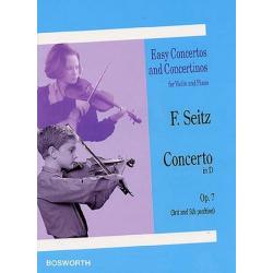 Seitz Concerto In D Op. 7 Violin/Piano SEITZ