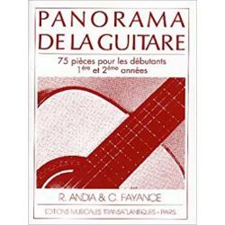 Panorama De La Guitare 1 ANDIA-FAYANCE