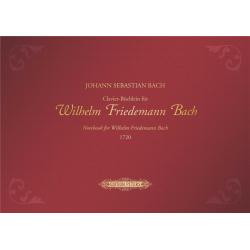 Notebook for Wilhelm Friedemann Bach 1720 BACH WILHELM FRIEDEMANN