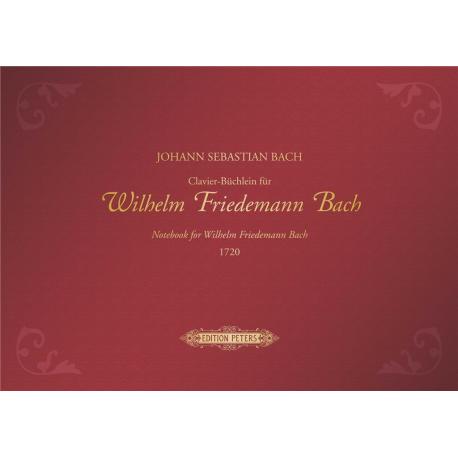 Notebook for Wilhelm Friedemann Bach 1720 BACH WILHELM FRIEDEMANN