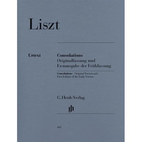 Consolations LISZT FRANZ