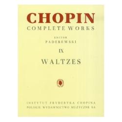 Valses CHOPIN FREDERIC / PADEREWSKI