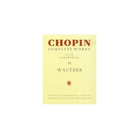 Valses CHOPIN FREDERIC / PADEREWSKI