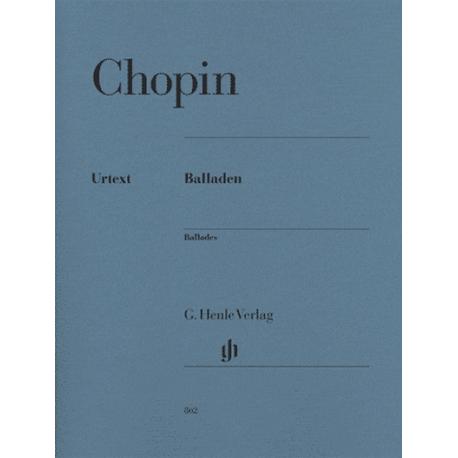 Ballades CHOPIN FREDERIC