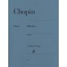 Ballades CHOPIN FREDERIC