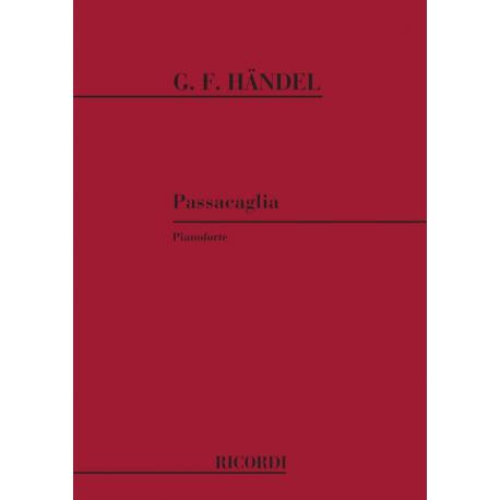 Passacaglia Per Pianoforte HAENDEL GEORG FRIEDRICH