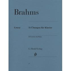 51 Exercises For Piano BRAHMS JOHANNES