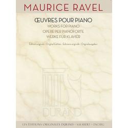 Oeuvres Pour Piano – Works For Piano RAVEL MAURICE