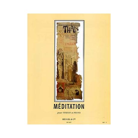 Thais Meditation Violon Et Piano MASSENET JULES