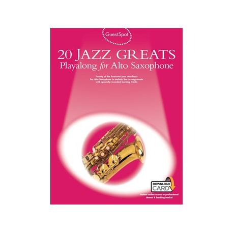 Guest Spot : 20 Jazz Greats Play Along
