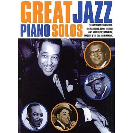 Great Jazz Piano Solos 20 Jazz Classics