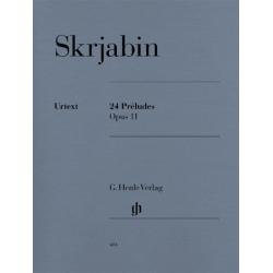 24 Preludes Op. 11 SCRIABINE ALEXANDER