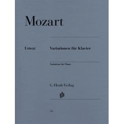 Piano Variations MOZART WOLFGANG AMADEUS