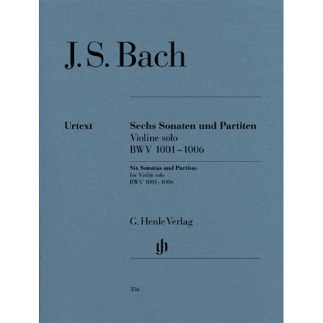 Sonatas And Partitas Bwv 1001-1006 For Violin Solo (Notated And Annotated Version) BACH JOHANN SEBASTIAN