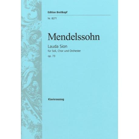 Lauda Sion Op. 73 MENDELSSOHN-BARTHOLDY FELIX