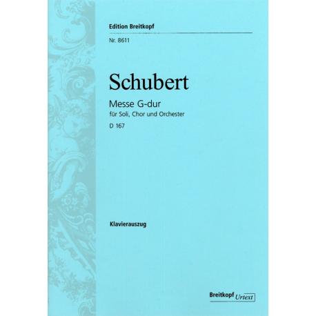 Messe G-Dur D 167 SCHUBERT FRANZ