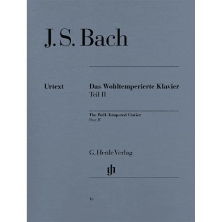 The Well-Tempered Clavier Part II BACH JOHANN SEBASTIAN