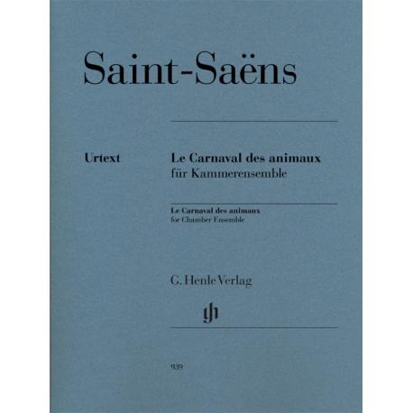 Le Carnaval des animaux for Chamber Ensemble SAINT-SAENS CAMILLE