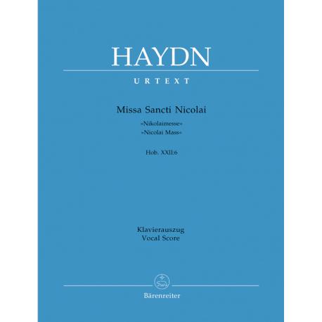 Missa Sancti Nicolai HAYDN JOSEPH