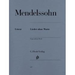 Songs Without Words MENDELSSOHN-BARTHOLDY FELIX