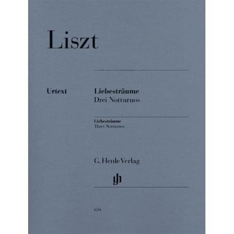 Liebesträume’, 3 Notturnos (Rêves d’amour) LISZT FRANZ