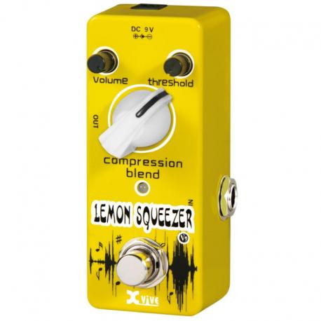X-Vive - Pédale de compression Lemon Squeezer V9