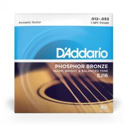 D'ADDARIO EJ16 - CUSTOM LIGHT 12-53
