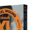 D'Addario Cordes nickel pour guitare électrique D'Addario EXL110-3D, Regular Light, 10-46, 3 Jeux