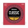 Cordes d'étude pour guitare classique 3/4 D'Addario EJ27N en nylon, tension normale