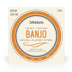 D'Addario - EJ63I Cordes pour Banjo Light Tenor Irish 12-36