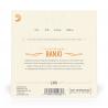 D'Addario - EJ63I Cordes pour Banjo Light Tenor Irish 12-36