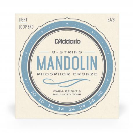 D'Addario EJ73 Cordes pour Mandoline