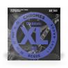 D'Addario Cordes à filet plat pour guitare électrique D'Addario Chromes ECG25, Light, 12-52
