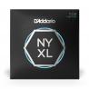Cordes pour guitare électrique D'Addario NYXL1152 filet nickel, aiguës Medium / graves Heavy, 11-52