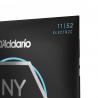 Cordes pour guitare électrique D'Addario NYXL1152 filet nickel, aiguës Medium / graves Heavy, 11-52