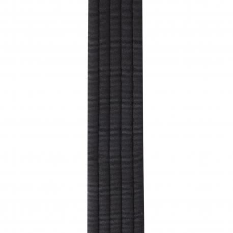 Sangle D'Addario Auto Lock pour guitare, motif Black Padded Stripes
