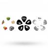 D'Addario Boîte de médiators signature Beatles par D'Addario, rayures