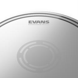 EVANS Peau de caisse claire EVANS EC avec point inversé, 14 pouces