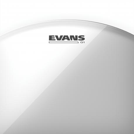 EVANS Peau de grosse caisse EVANS G1 transparente, 10 pouces